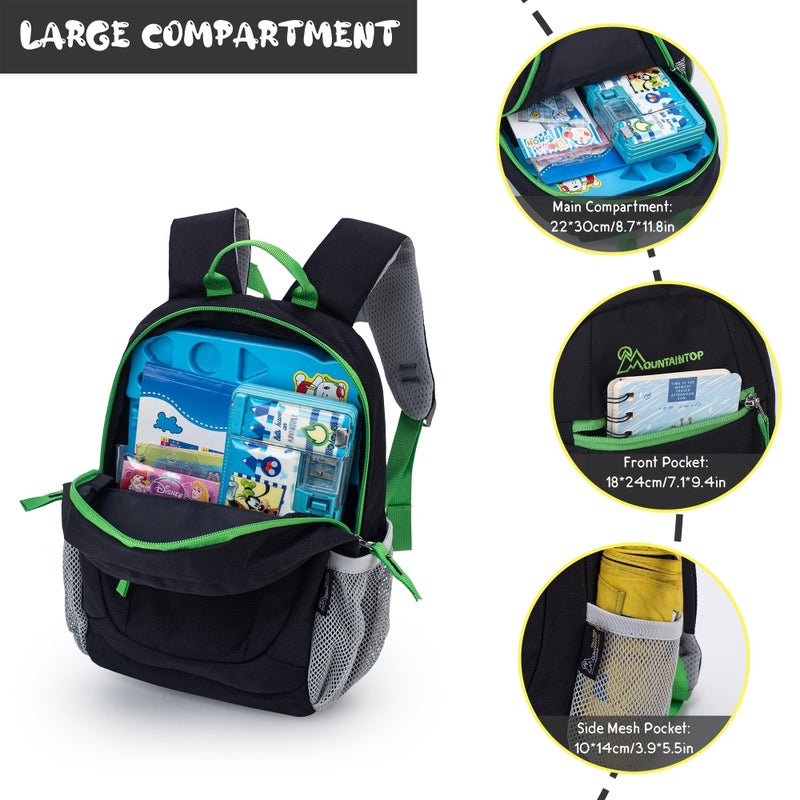 MOUNTAINTOP Kids Toddler Backpack for Boys Girls Preschool Kindergarten Bag - Image 5